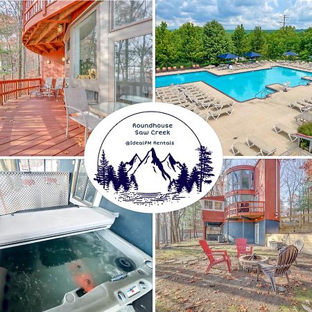Unique Roundhouse: Hot Tub-Game Room-Firepit&More! ブッシュキル エクステリア 写真